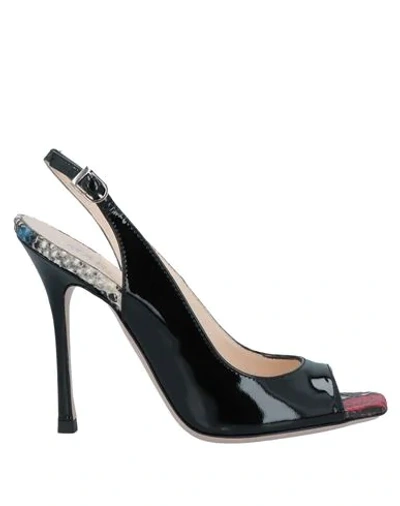 Marc Ellis Sandals In Black