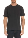 Robert Graham Neo Crew Neck T-shirt In Black