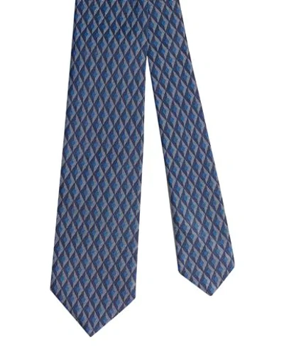 Dunhill Tie In Slate Blue