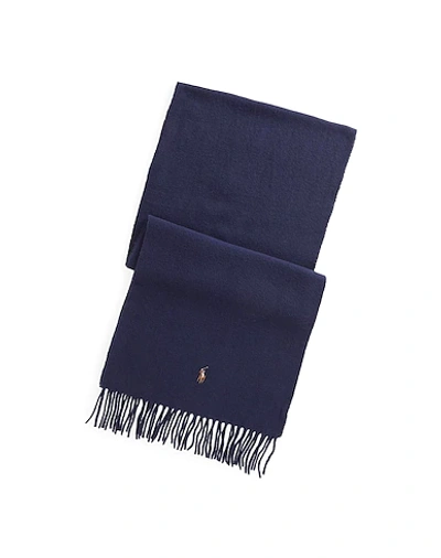 Polo Ralph Lauren Scarves In Dark Blue