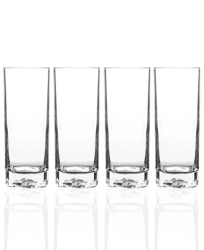 Luigi Bormioli Glassware, Set Of 4 On The Rocks Highball Glasses