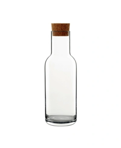 Luigi Bormioli Sublime Carafe With Cork Stopper, 34 oz In Clear