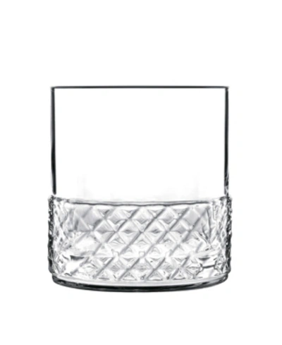 Luigi Bormioli Roma 12.75 oz 1960 Double Old Fashion Glasses, Set Of 4 In Clear