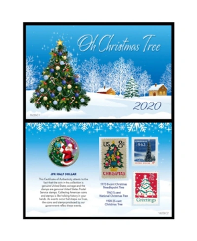 American Coin Treasures 2020 Christmas Greetings Coin And Stamp Card