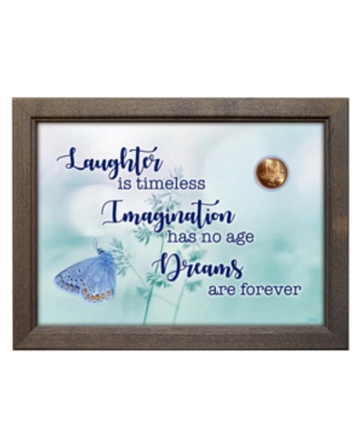 American Coin Treasures Laughter, Imagination, Dreams With Butterfly Coin In Frame