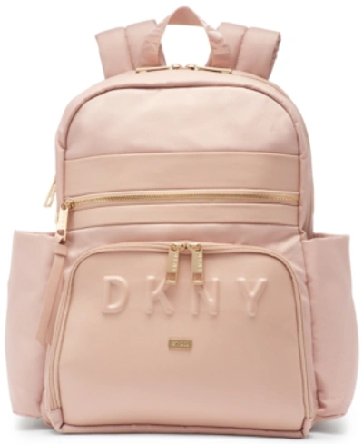 Dkny Trademark Backpack In Pink