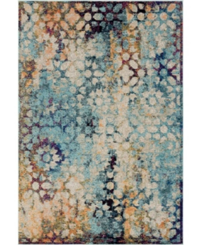 Bridgeport Home Brio Bri1 Blue 6' X 9' Area Rug