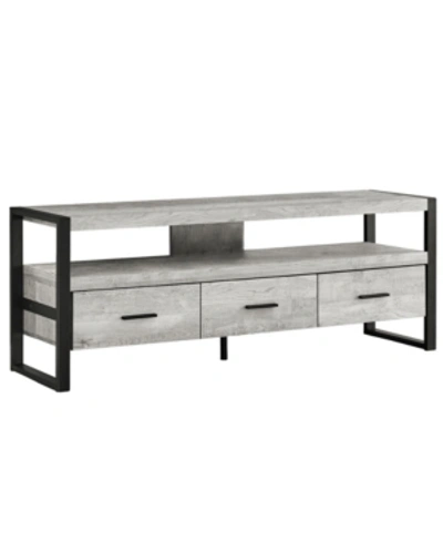 Monarch Specialties Tv Stand In Gray