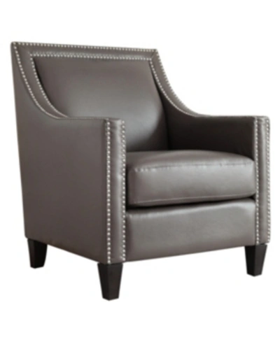 Abbyson Living Sophia Arm Chair In Grey