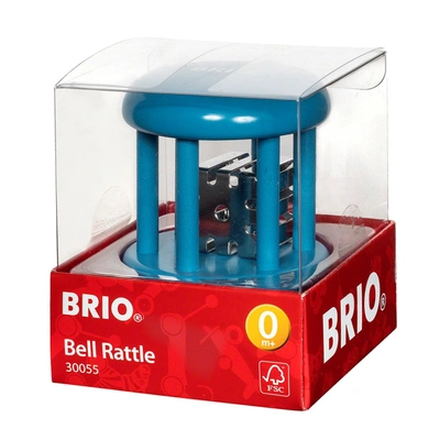 Brió Brio Brio Baby Blue 30055 Bell Rattle