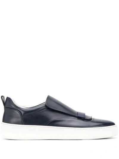 Sergio Rossi Addict Slip-on Sneakers In Blue