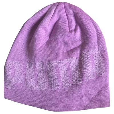 Pre-owned Puma Beanie In Pink