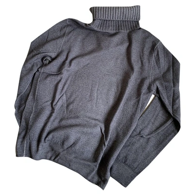Pre-owned Cruciani Wool Pull In Anthracite
