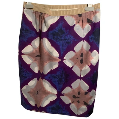 Pre-owned Marni Multicolour Cashmere Skirt