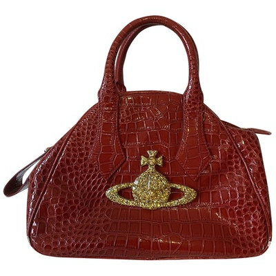 Pre-owned Vivienne Westwood Red Patent Leather Handbag