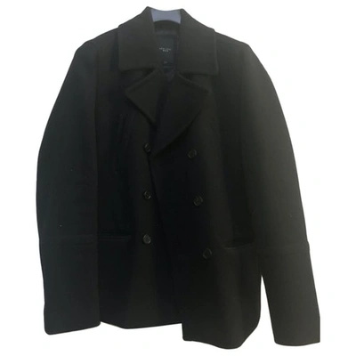 Pre-owned Asos Design Black Coat