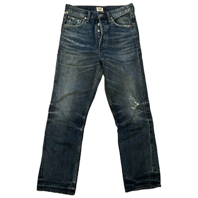 Pre-owned Citizens Of Humanity Short Jeans In Blue