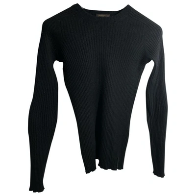 Pre-owned Louis Vuitton Cashmere Jumper In Black