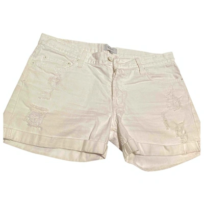 Pre-owned Rails White Denim - Jeans Shorts