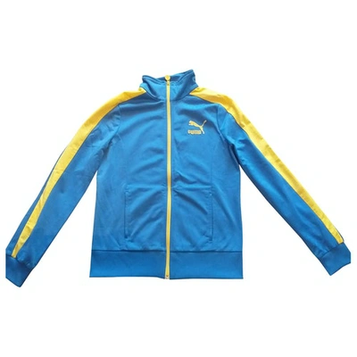 Pre-owned Puma Jacket In Blue