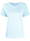 Nili Lotan Brady Cotton Jersey T-shirt In Light Blue