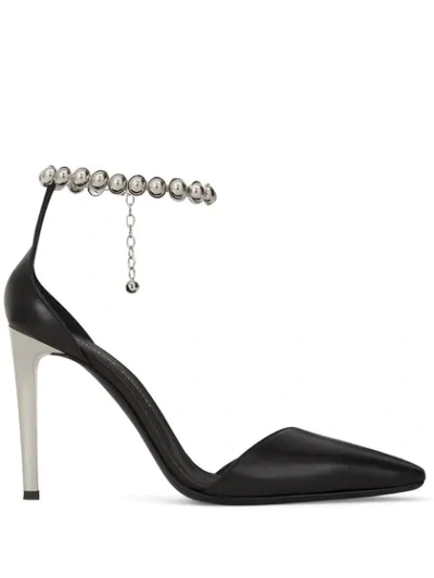 Giuseppe Zanotti Chain-embellished Pumps In Black