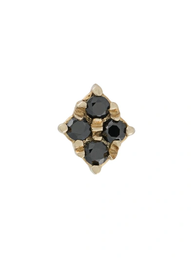 Lil Milan Stone-embellished Stud Earring In Gold