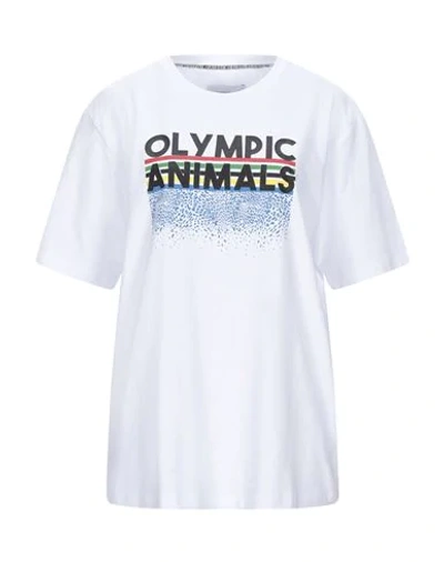 Bikkembergs T-shirts In White