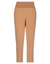 Manila Grace Casual Pants In Camel