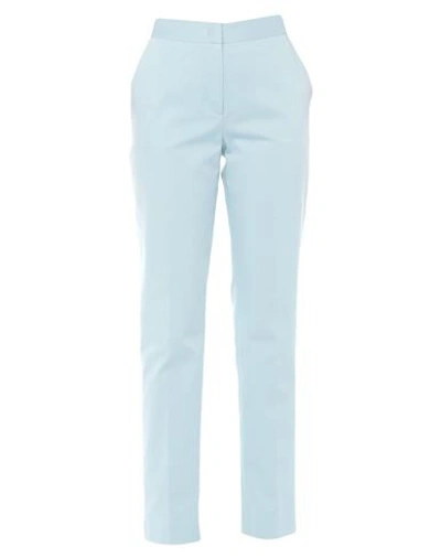 Alberta Ferretti Casual Pants In Sky Blue