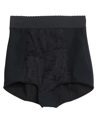 Dolce & Gabbana Woman Shorts & Bermuda Shorts Black Size 12 Polyamide, Elastane