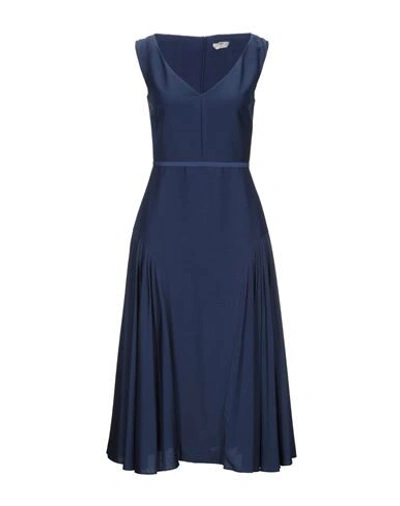 Fendi Midi Dresses In Blue