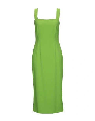 Dolce & Gabbana Knee-length Dress In Green
