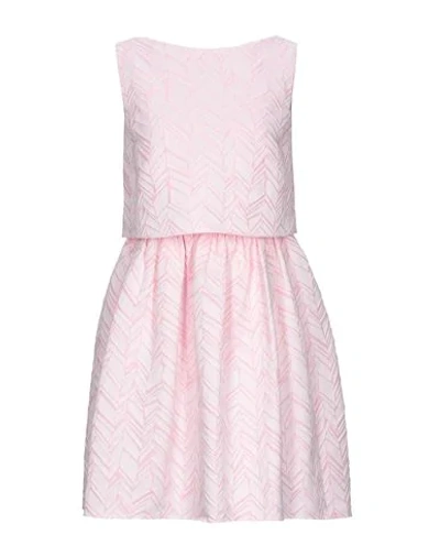 Emporio Armani Short Dress In Pink