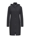 Belstaff Overcoats In Black