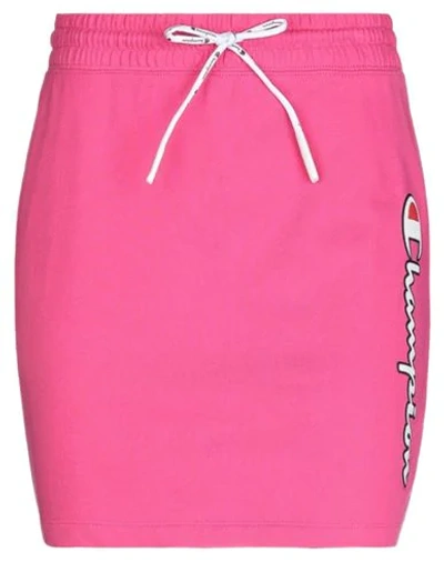 Champion Mini Skirts In Pink