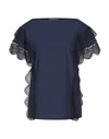 Alberta Ferretti Blouses In Blue