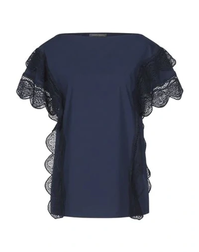 Alberta Ferretti Blouses In Blue