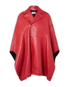 Saint Laurent Capes & Ponchos In Red