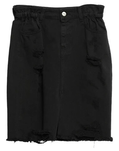 Jijil Denim Skirts In Black