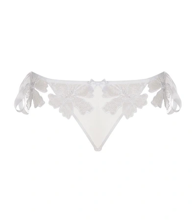 Agent Provocateur Seraphina Lace Briefs In White