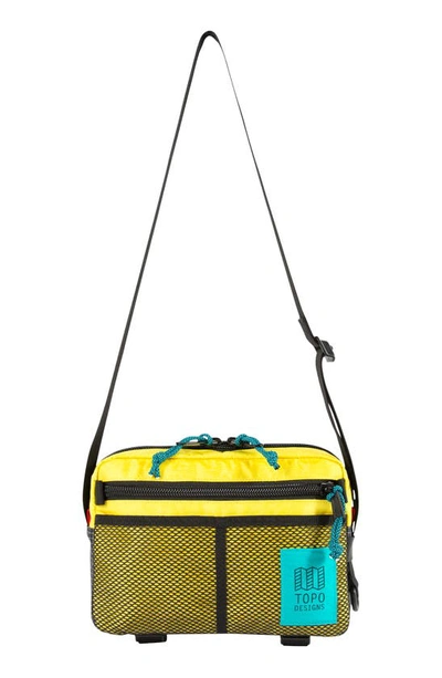 Topo Designs Block Satchel In Yellow