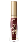 Too Faced Melted Matte Liquid Lipstick In Drop Dead Red