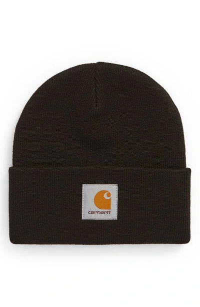 Carhartt Short Watch Hat In Black