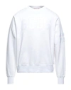 Gcds Sweatshirts In White