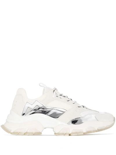 Moncler Leave No Trace Low-top Sneakers In White