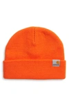 Carhartt Stratus Beanie In Safety Orange