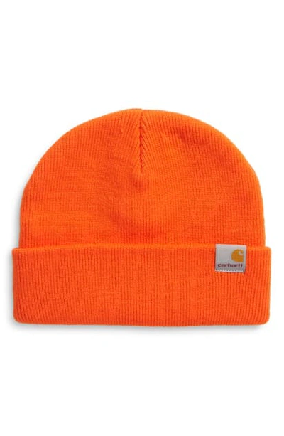 Carhartt Stratus Beanie In Safety Orange