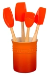 Le Creuset Craft Series Utensil Set In Flame