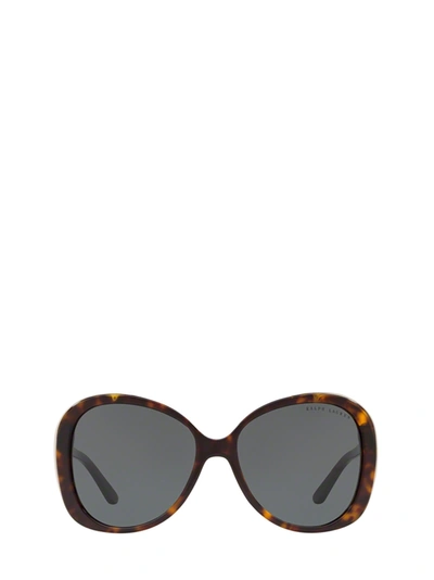 Ralph Lauren Round Frame Sunglasses In Brown